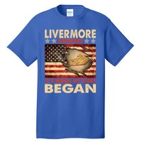 Livermore Kentucky Usa Flag 4th Of July Gift Tall T-Shirt