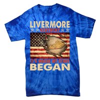 Livermore Kentucky Usa Flag 4th Of July Gift Tie-Dye T-Shirt