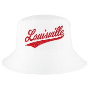 Louisville Kentucky Varsity Script Classic Sports Jersey Cool Comfort Performance Bucket Hat