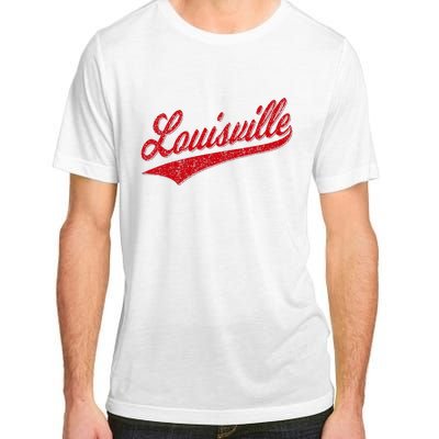 Louisville Kentucky Varsity Script Classic Sports Jersey Adult ChromaSoft Performance T-Shirt