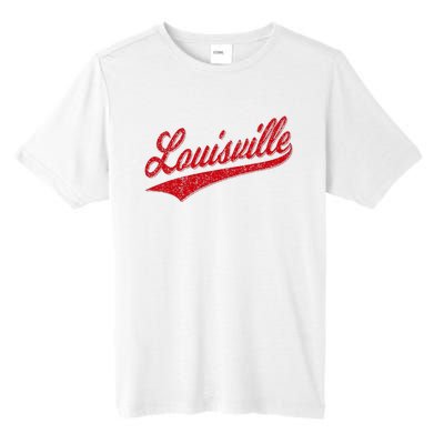 Louisville Kentucky Varsity Script Classic Sports Jersey Tall Fusion ChromaSoft Performance T-Shirt