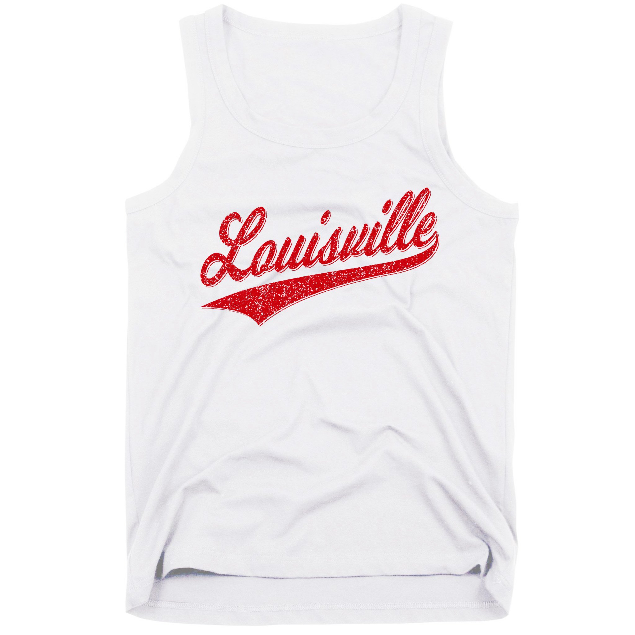 Louisville Kentucky Varsity Script Classic Sports Jersey Tank Top