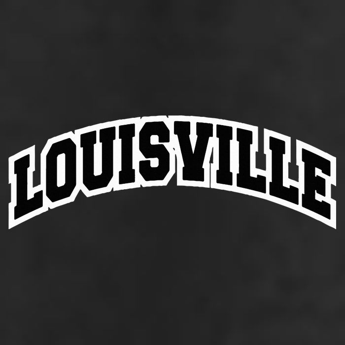 Louisville Kentucky Varsity Style Vintage Red Hat