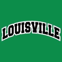 Louisville Kentucky Varsity Style Vintage Red T-Shirt