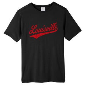 Louisville Kentucky Varsity Script Classic Sports Jersey Tall Fusion ChromaSoft Performance T-Shirt