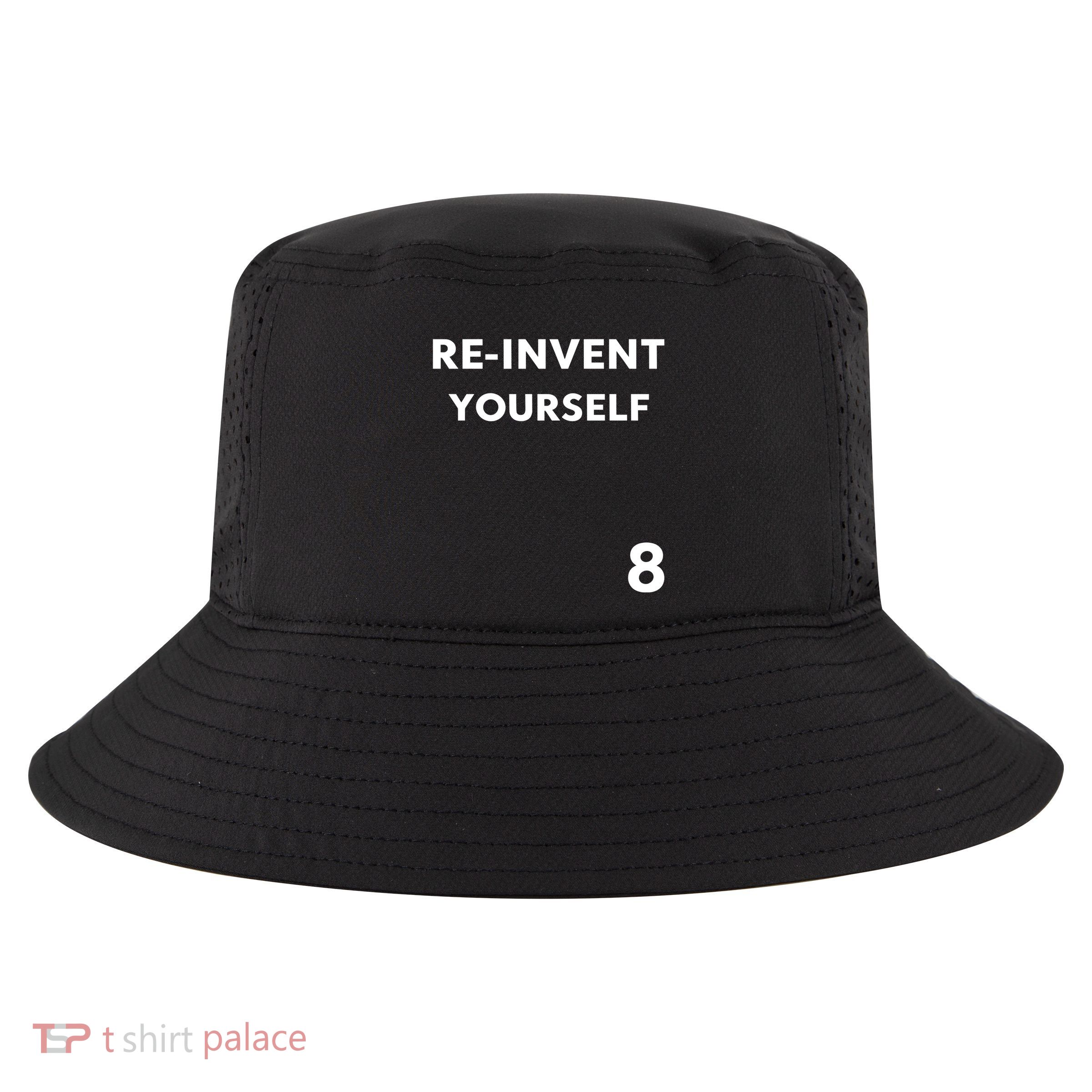 Lil Kim Wearing Reinvent Yourself Cool Comfort Performance Bucket Hat