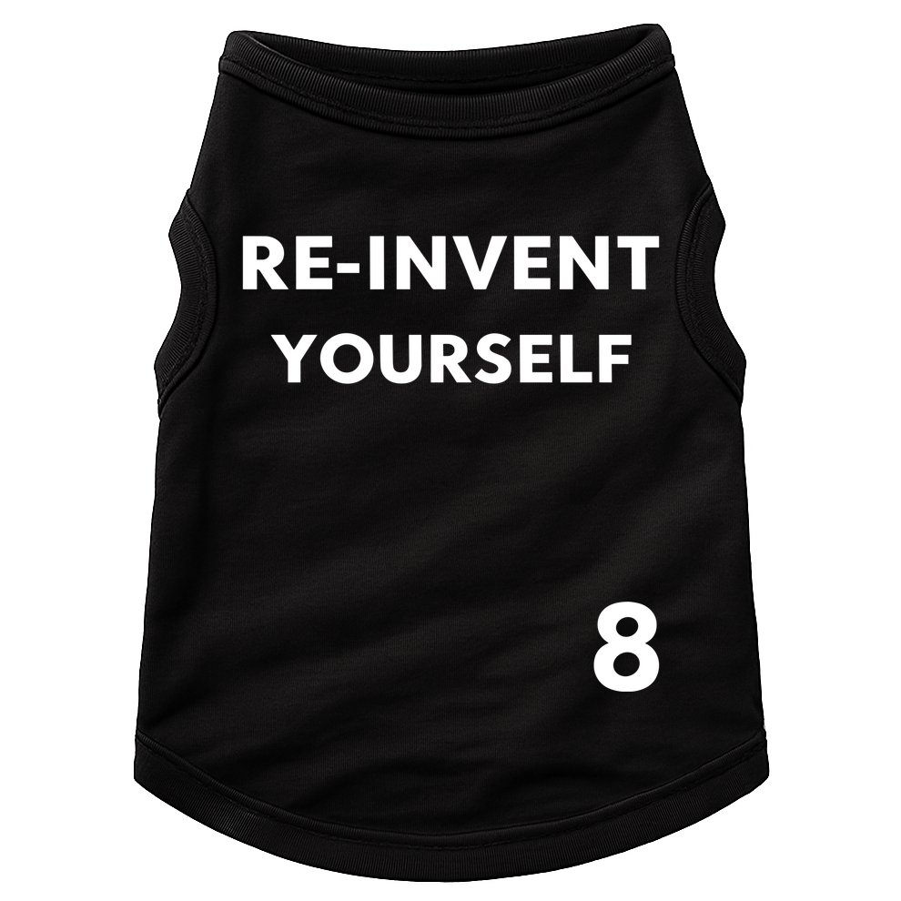 Lil Kim Wearing Reinvent Yourself Doggie Tank