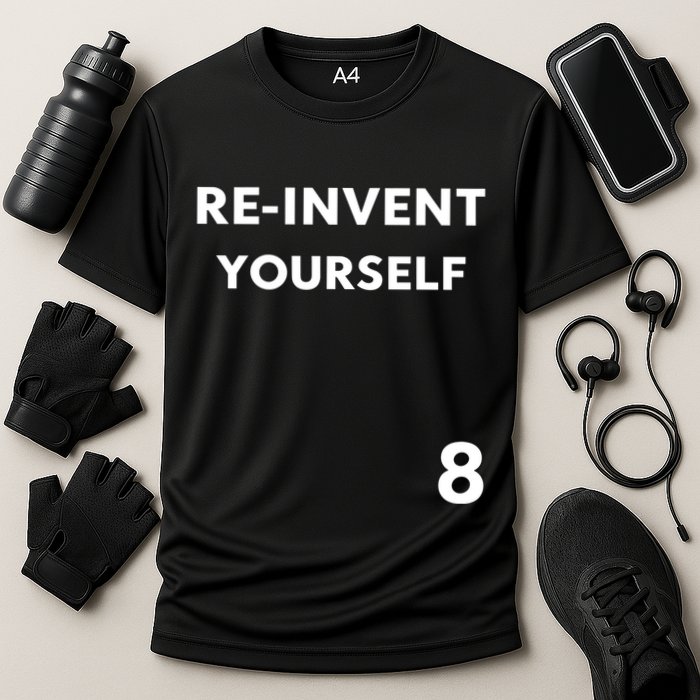 Lil Kim Wearing Reinvent Yourself Cooling Performance Crew T-Shirt