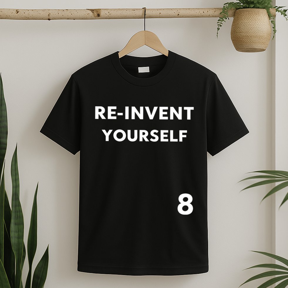 Lil Kim Wearing Reinvent Yourself T-Shirt