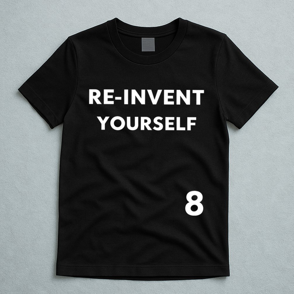 Lil Kim Wearing Reinvent Yourself T-Shirt