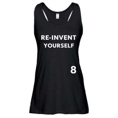 Lil Kim Wearing Reinvent Yourself Ladies Essential Flowy Tank