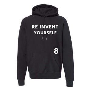 Lil Kim Wearing Reinvent Yourself Premium Hoodie