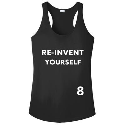 Lil Kim Wearing Reinvent Yourself Ladies PosiCharge Competitor Racerback Tank
