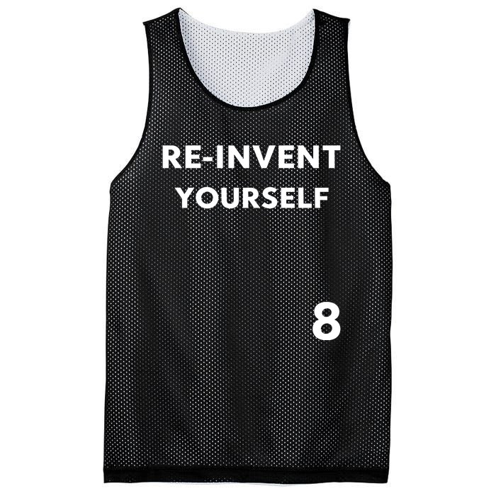 Lil Kim Wearing Reinvent Yourself Mesh Reversible Basketball Jersey Tank