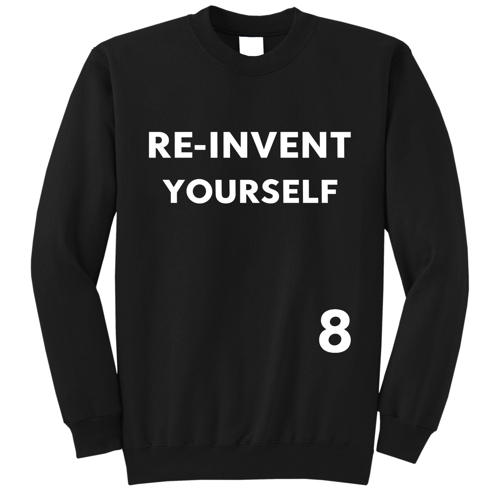 Lil Kim Wearing Reinvent Yourself Tall Sweatshirt