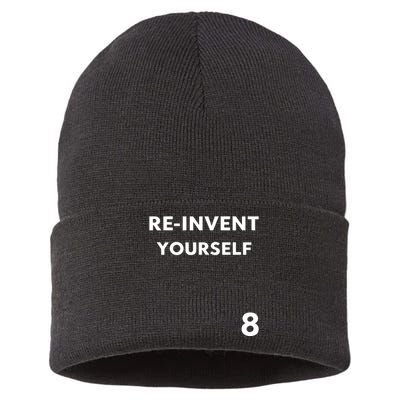 Lil Kim Wearing Reinvent Yourself Sustainable Knit Beanie