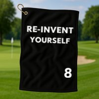 Lil Kim Wearing Reinvent Yourself Golf Towel