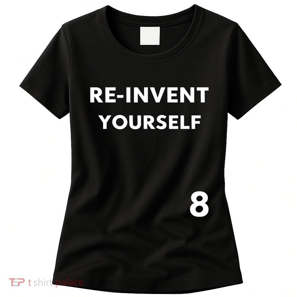 Lil Kim Wearing Reinvent Yourself Womens T-Shirt