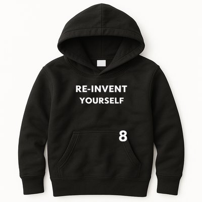 Lil Kim Wearing Reinvent Yourself Kids Hoodie
