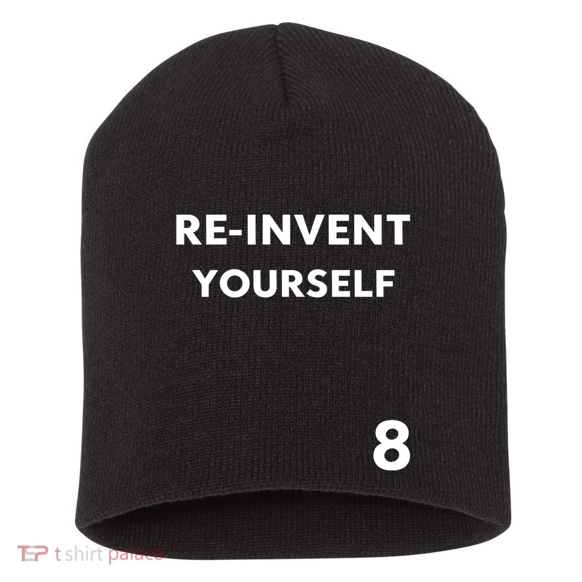 Lil Kim Wearing Reinvent Yourself Short Acrylic Beanie
