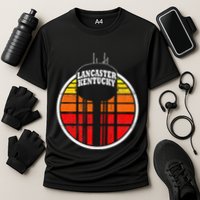 Lancaster Kentucky Water Tower Cooling Performance Crew T-Shirt