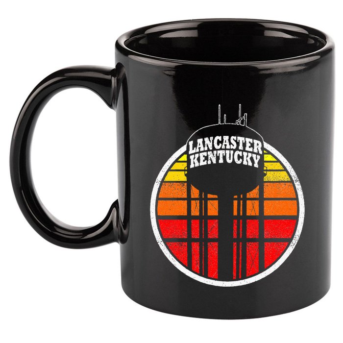 Lancaster Kentucky Water Tower 11oz C Handle Ceramic Mug