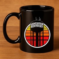Lancaster Kentucky Water Tower 11oz C Handle Ceramic Mug