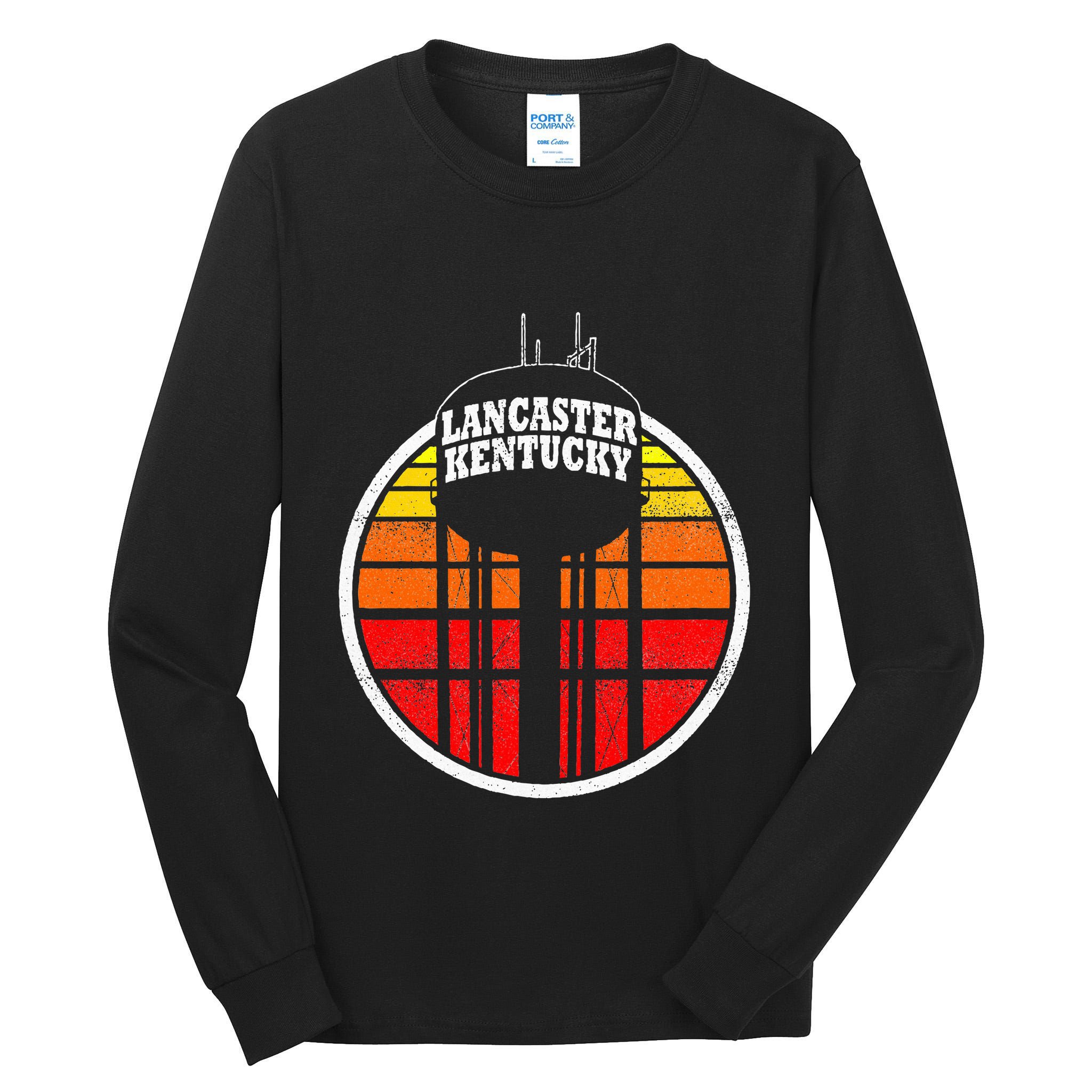 Lancaster Kentucky Water Tower Tall Long Sleeve T-Shirt