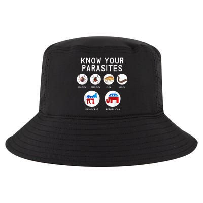 Libertarian Know Your Parasites Cool Comfort Performance Bucket Hat