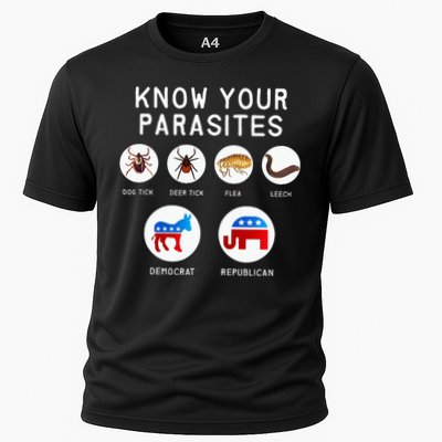 Libertarian Know Your Parasites Cooling Performance Crew T-Shirt