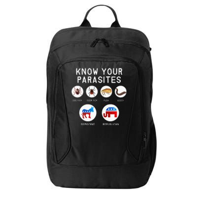 Libertarian Know Your Parasites City Backpack