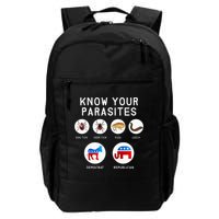 Libertarian Know Your Parasites Daily Commute Backpack