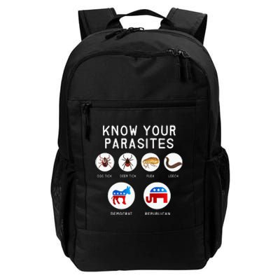 Libertarian Know Your Parasites Daily Commute Backpack