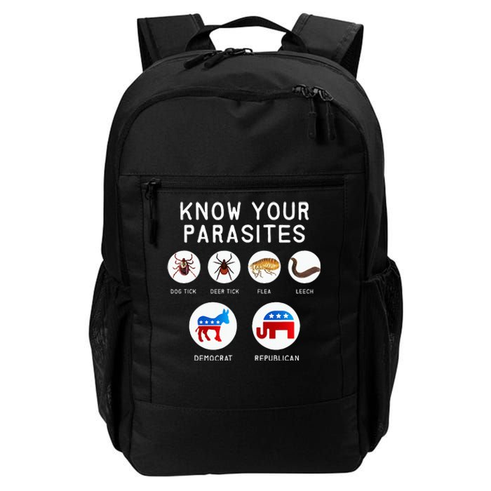 Libertarian Know Your Parasites Daily Commute Backpack