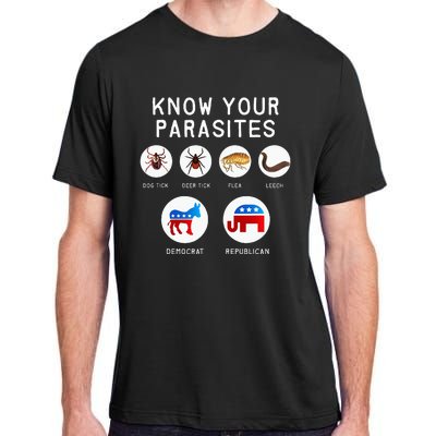 Libertarian Know Your Parasites Adult ChromaSoft Performance T-Shirt