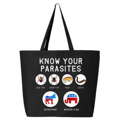 Libertarian Know Your Parasites 25L Jumbo Tote