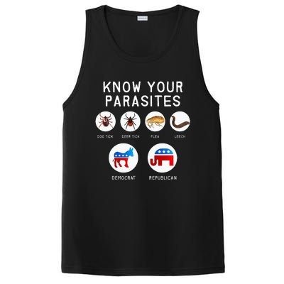 Libertarian Know Your Parasites PosiCharge Competitor Tank