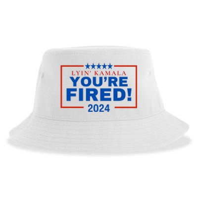 Lyin Kamala You’Re Fired! 2024 Sustainable Bucket Hat