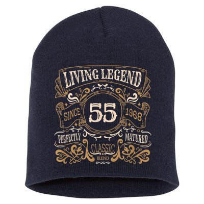 Living Legend 1968, 55th Birthday Short Acrylic Beanie