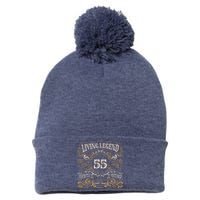 Living Legend 1968, 55th Birthday Pom Pom 12in Knit Beanie