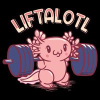 Liftalotl Lifting Axolotl Weightlifting Gym Workout Girl Boy Bucket Hat