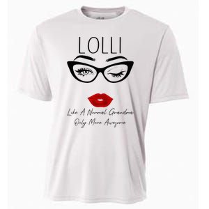 Lolli Like A Normal Grandma Only More Awesome Glasses Face Cooling Performance Crew T-Shirt