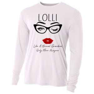 Lolli Like A Normal Grandma Only More Awesome Glasses Face Cooling Performance Long Sleeve Crew