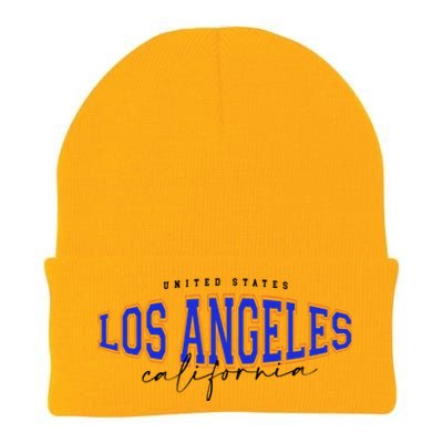 LA Los Angeles California Vintage Knit Cap Winter Beanie