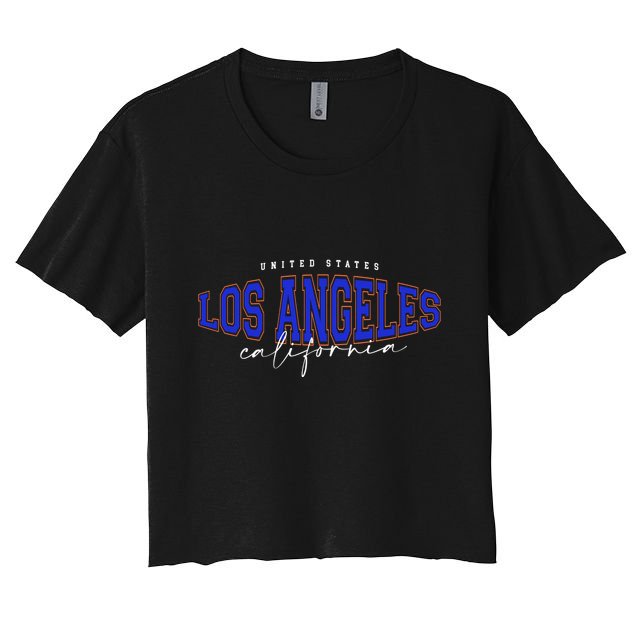 LA Los Angeles California Vintage Crop Top