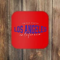 LA Los Angeles California Vintage Coaster