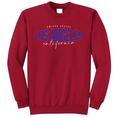 LA Los Angeles California Vintage Tall Sweatshirt