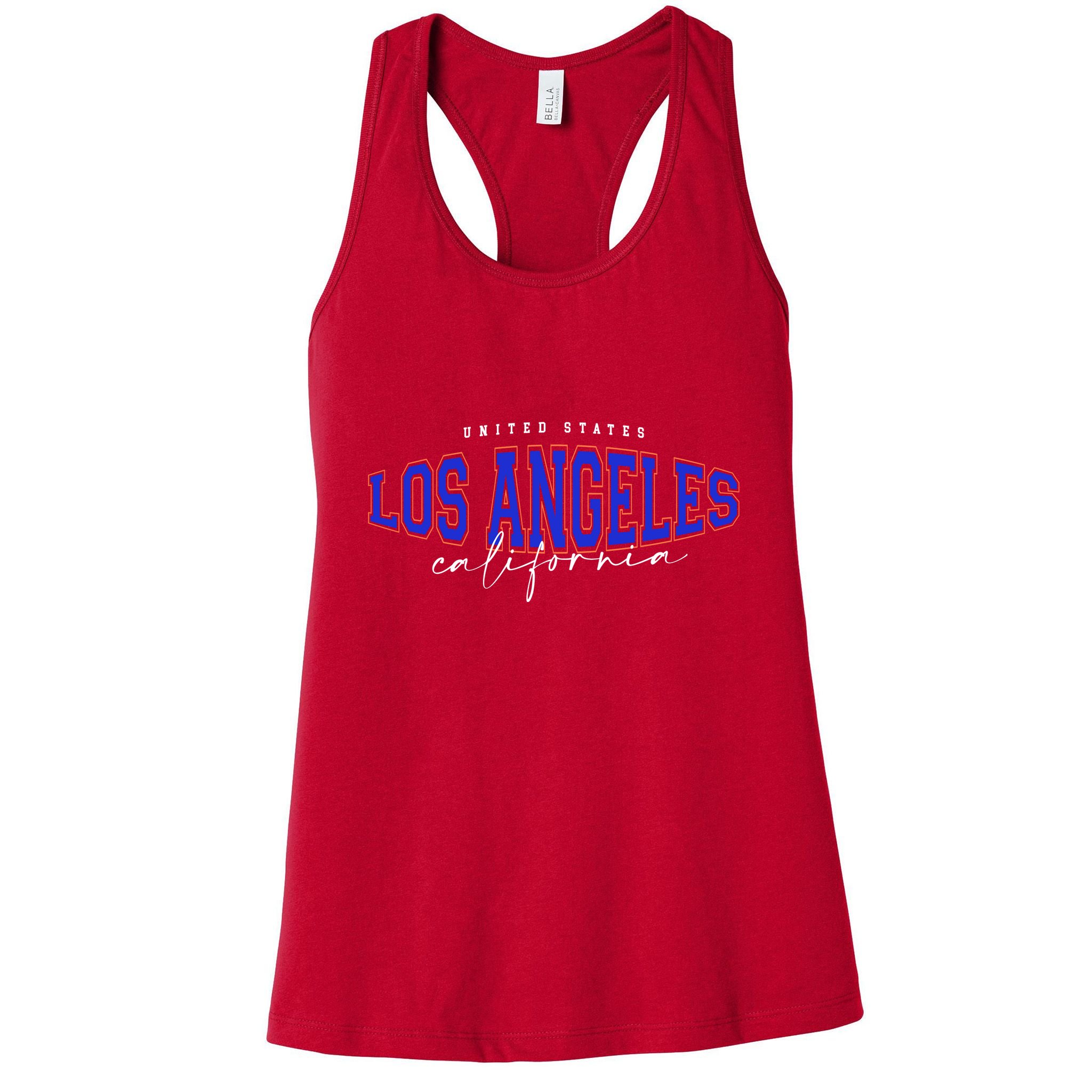 LA Los Angeles California Vintage Womens Tank Top