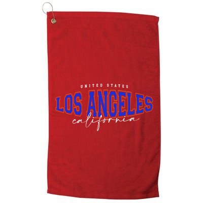 LA Los Angeles California Vintage Golf Towel