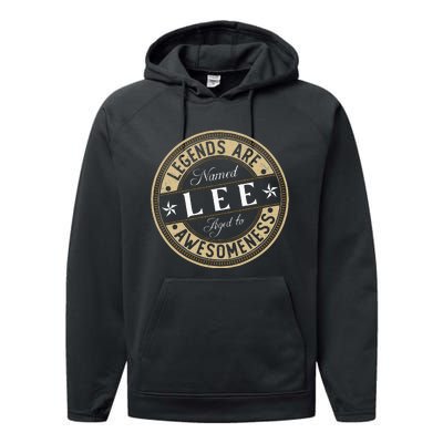 Lee Legends Are Named Lee Performance Fleece Hoodie